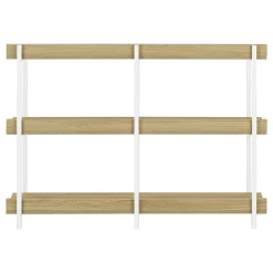 Accent Table, Console, Entryway, Narrow, Sofa, Living Room, Bedroom, Natural Laminate, Black Metal, Contemporary, Modern