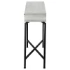 Accent Table, Console, Entryway, Narrow, Sofa, Storage Drawer, Living Room, Bedroom, Grey Laminate, Black Metal, Contemporary, Modern