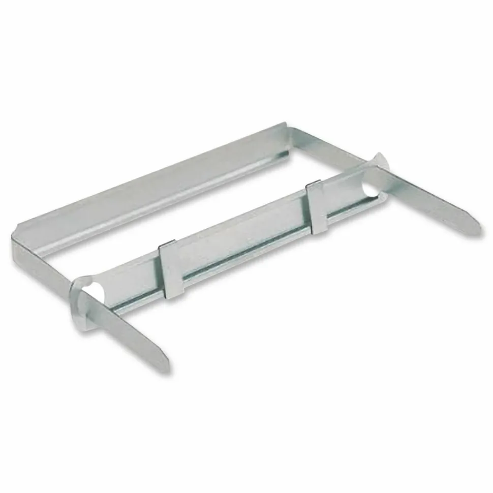 ACCO Premium Prong Fastener for Standard 2-Hole Punch (2 3/4" Centers), Compressor Only, 1" Capacity, Box of 100 - 70014