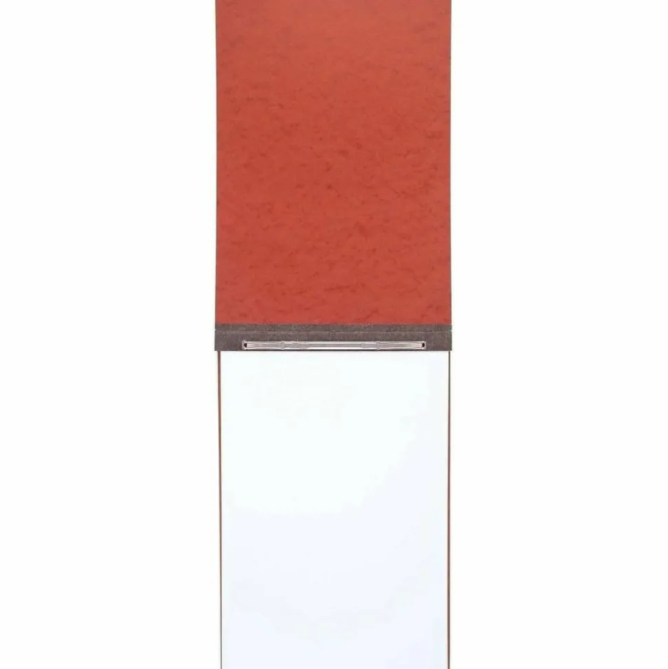 ACCO Pressboard Report Cover With Fastener, Side Bound, 11" x 17", 60% Recycled, Earth Red