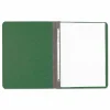 ACCO Presstex Binder, Side Bound, 11" x 8 1/2", 60% Recycled, Dark Green
