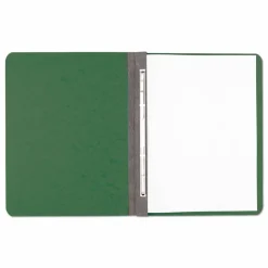 ACCO Presstex Binder, Side Bound, 11" x 8 1/2", 60% Recycled, Dark Green