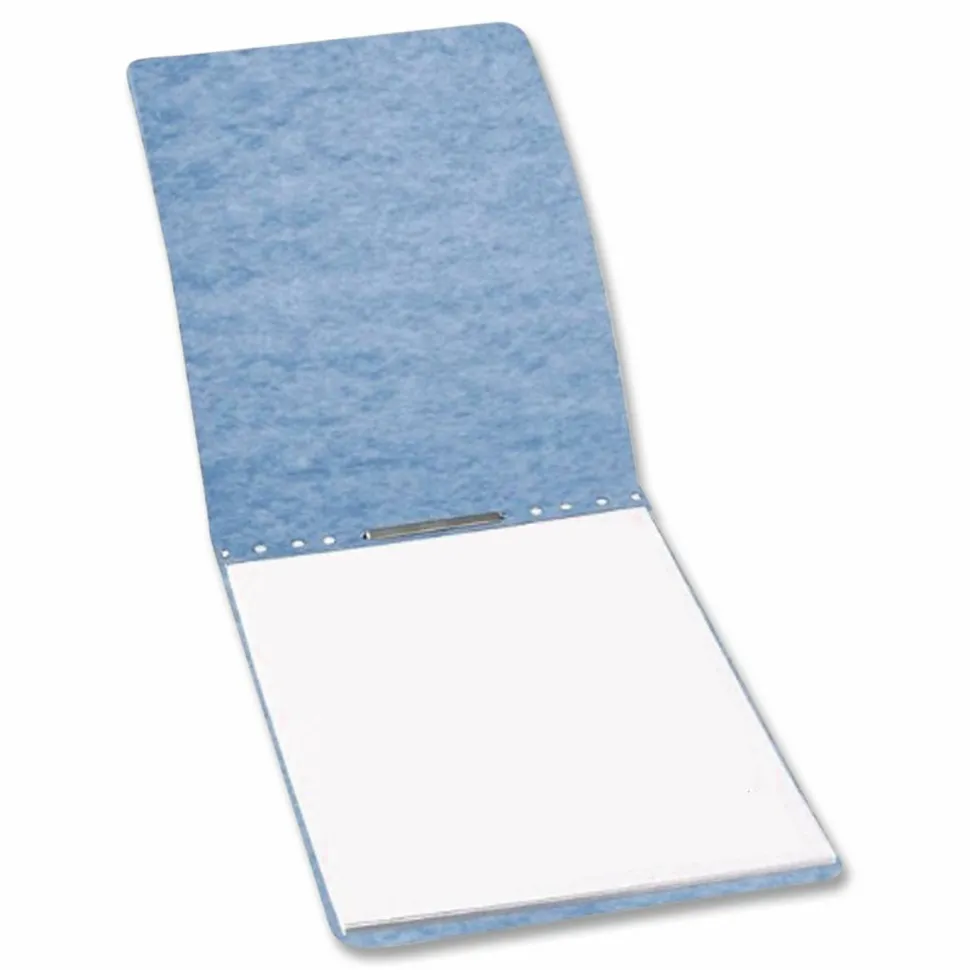 ACCO Presstex Top-Bound Report Binder, 2-3/4" CC, 8-1/2" x 14", 60% Recycled, Light Blue