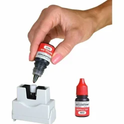 AccuStamp Refill Ink For Pre-Inked Stamps, Red
