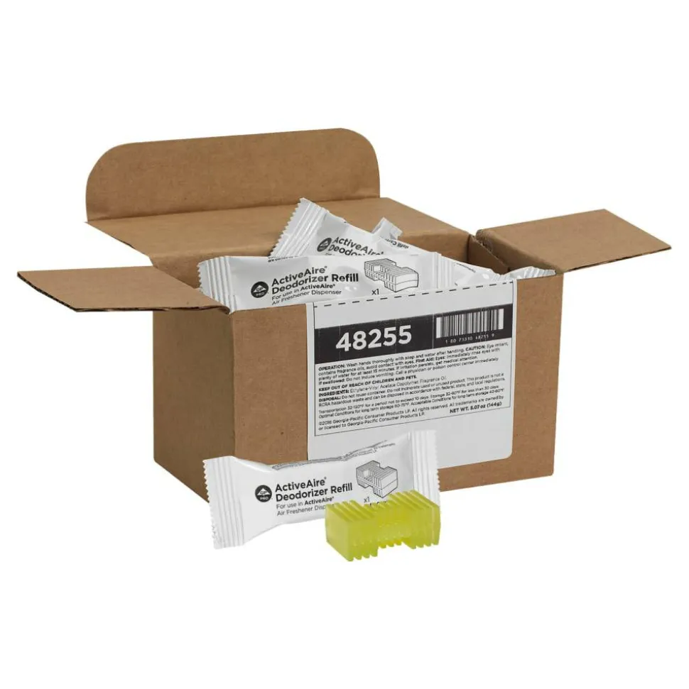 ActiveAire by GP PRO Automated Freshener Dispenser Refill Cartridges, Citrus Scent, 19 Oz, Case Of 12