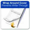 Adams Carbonless Job Work Order Book, 5 9/16" x 8 7/16", 3-Part, White/Canary/White Tag