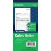 Adams Carbonless 2-Part Sales Book, 3 11/32" x 7 3/16", Pack Of 50 Sets