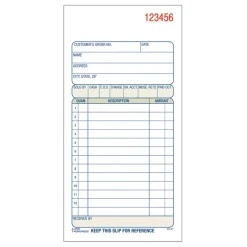 Adams Carbonless 2-Part Sales Book, 3 11/32