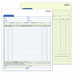 Adams Carbonless Purchase Order Book, 8 3/8