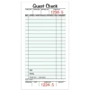 Adams Guest Check Books, 1-Part, 3 2/5" x 6 3/4", 10 Pads Of 50 Sheets Each (500 Guest Checks Total)