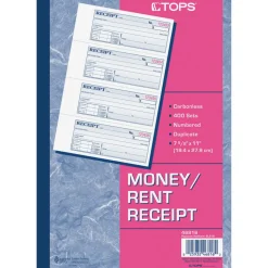 Adams Manifold Receipt Book, 2 Parts, 2-3/4" x 7-1/4"