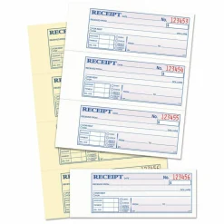 Adams Manifold Receipt Book, 2 Parts, 2-3/4