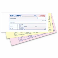 Adams Money/Rent Receipt Books, 7 3/16