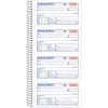Adams Multipart Money/Rent Receipt Book, Two-Part Carbonless, 4.75 x 2.75, 4 Forms/Sheet, 200 Forms Total