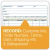 Adams Multipart Sales Order Pad, 18 Lines, Two-Part Carbonless, 5.56 x 7.94, 50 Forms Total