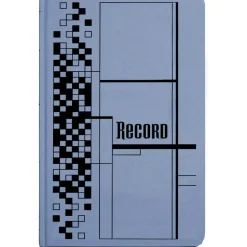Adams 500-page Blue Cloth Hardbound Journal - 250 Sheet(s) - Sewn Bound - 12 1/8" x 7 5/8" Sheet Size - Black Print Color - Blue Cover - 1 Each