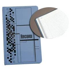 Adams Record Ledger, 7 5/8" x 12 1/8", 300 Pages, Blue