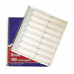 Adams Voicemail Log Books, 7 1/2