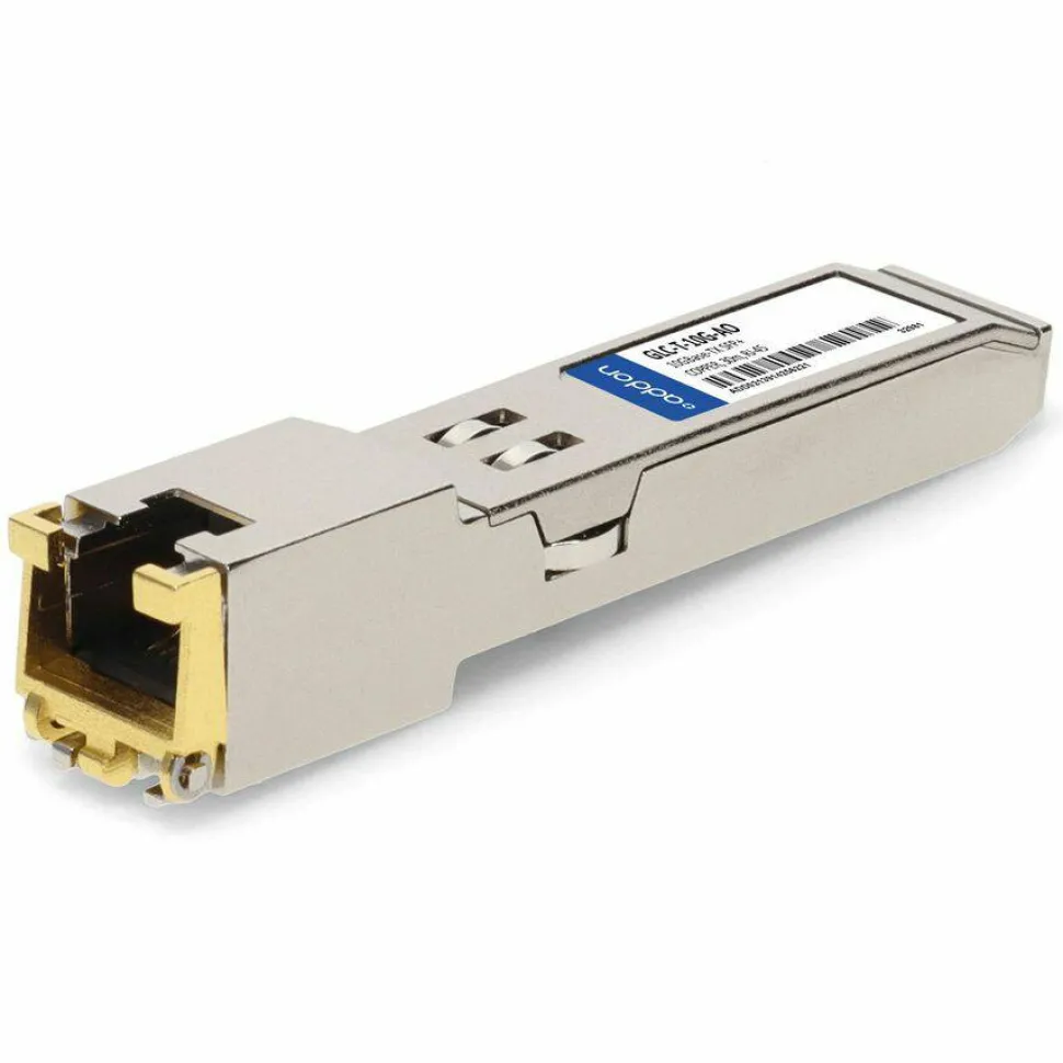 AddOn Cisco GLC-T-10G Compatible TAA 10GBase-TX SFP+ Transceiver (Copper, 30m, RJ-45)