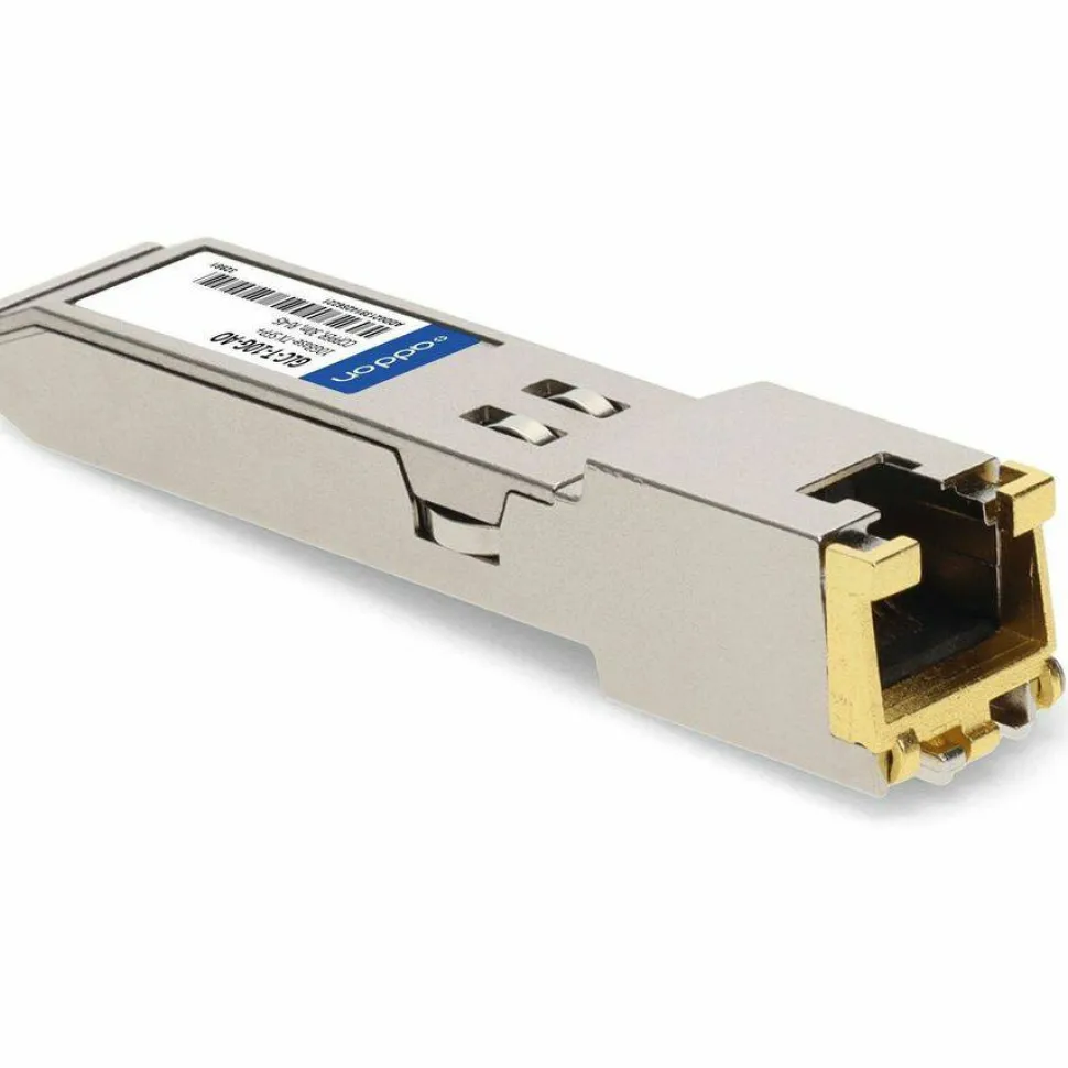AddOn Cisco GLC-T-10G Compatible TAA 10GBase-TX SFP+ Transceiver (Copper, 30m, RJ-45)