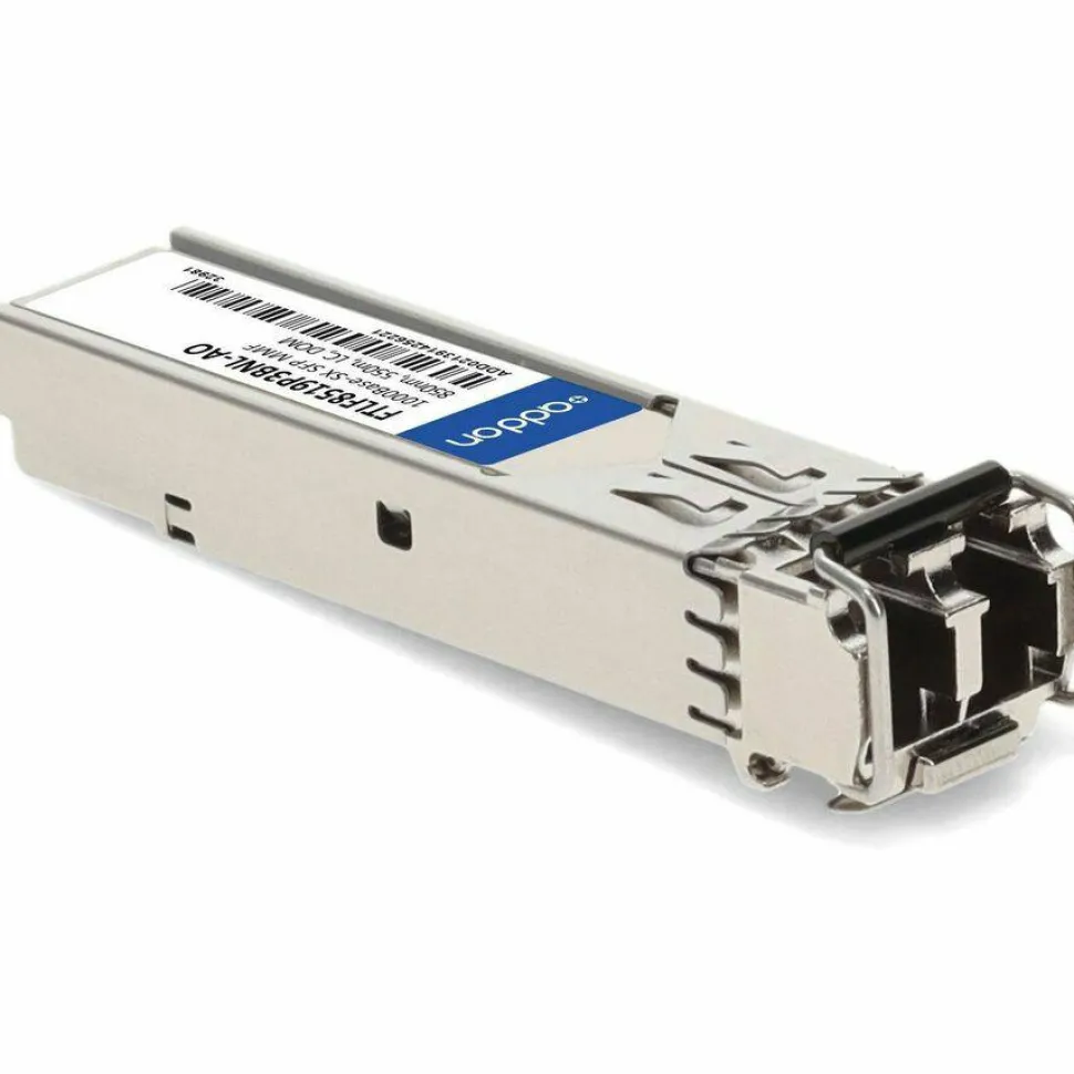 AddOn Finisar FTLF8519P3BNL Compatible TAA 1000Base-SX SFP Transceiver (MMF, 850nm, 550m, LC, DOM, -40 to 85C)
