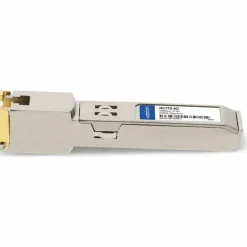 AddOn HP J8177D Compatible TAA 10/100/1000Base-TX SFP Transceiver (Copper, 100m, RJ-45)