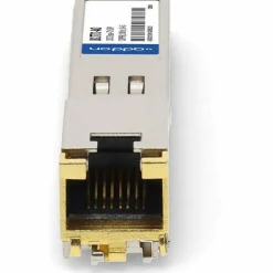 AddOn HP J8177D Compatible TAA 10/100/1000Base-TX SFP Transceiver (Copper, 100m, RJ-45)