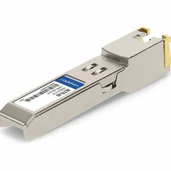 AddOn HP J8177D Compatible TAA 10/100/1000Base-TX SFP Transceiver (Copper, 100m, RJ-45)
