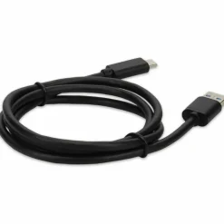 AddOn 1.0m (3.3ft) USB C 3.1 Male to USB A 3.0 Male Black Cable