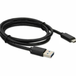 AddOn 1.0m (3.3ft) USB C 3.1 Male to USB A 3.0 Male Black Cable