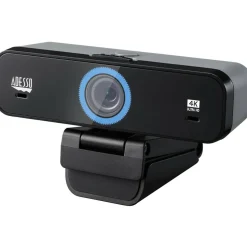 Adesso CyberTrack K4 Webcam - 8 Megapixel - 30 fps - USB 2.0 - 1 Each