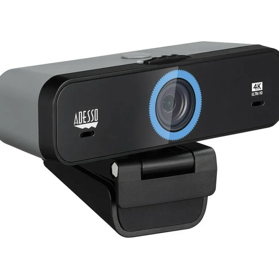 Adesso CyberTrack K4 Webcam - 8 Megapixel - 30 fps - USB 2.0 - 1 Each