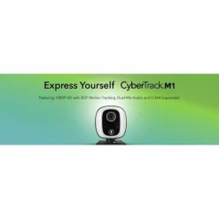 Adesso CyberTrack M1 Webcam - 2.1 Megapixel - 30 fps - USB 2.0