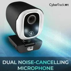 Adesso CyberTrack M1 Webcam - 2.1 Megapixel - 30 fps - USB 2.0