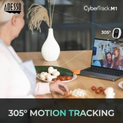 Adesso CyberTrack M1 Webcam - 2.1 Megapixel - 30 fps - USB 2.0