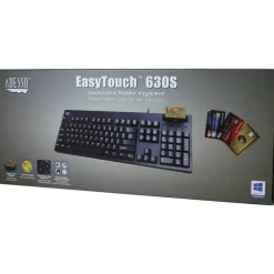Adesso EasyTouch 630SB-TAA - Smart Card Reader Keyboard (TAA Compliant)