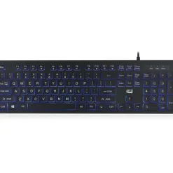Adesso Large Print Illuminated Desktop Keyboard