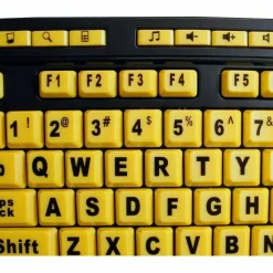 Adesso Luminous Large Print Desktop Keyboard
