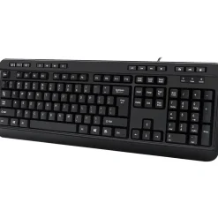 Adesso Multimedia Desktop Keyboard with 3-Port USB Hub