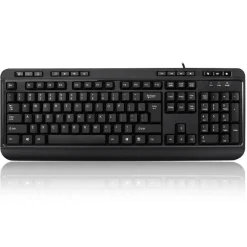 Adesso Multimedia Desktop Keyboard with 3-Port USB Hub