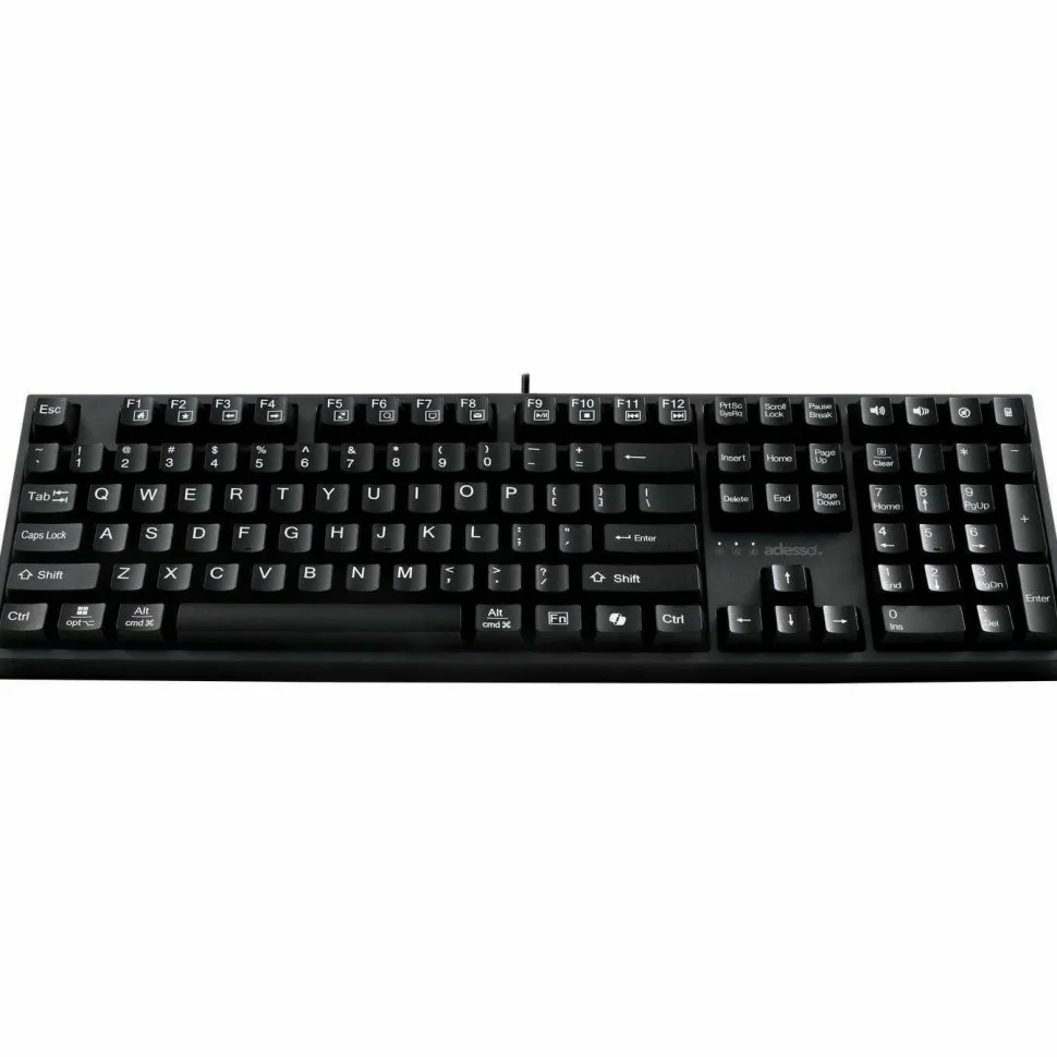 Adesso Multi-OS Mechanical Keyboard With CoPilot AI Hotkey