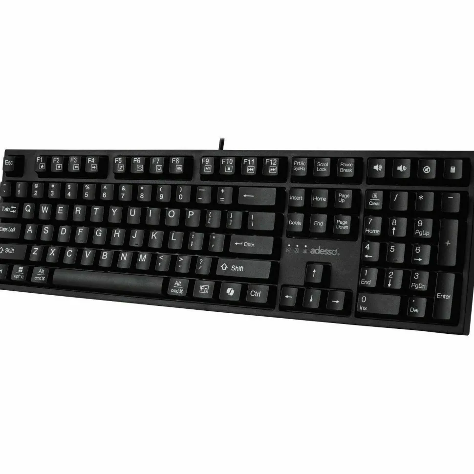 Adesso Multi-OS Mechanical Keyboard With CoPilot AI Hotkey