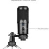 Adesso M4 Wired Condenser Microphone for Video Conferencing, Live Streaming, Meeting Room