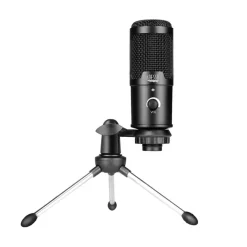 Adesso M4 Wired Condenser Microphone for Video Conferencing, Live Streaming, Meeting Room