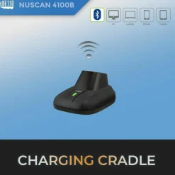 Adesso NuScan 4100B Bluetooth Antimicrobial Waterproof CCD Barcode Scanner
