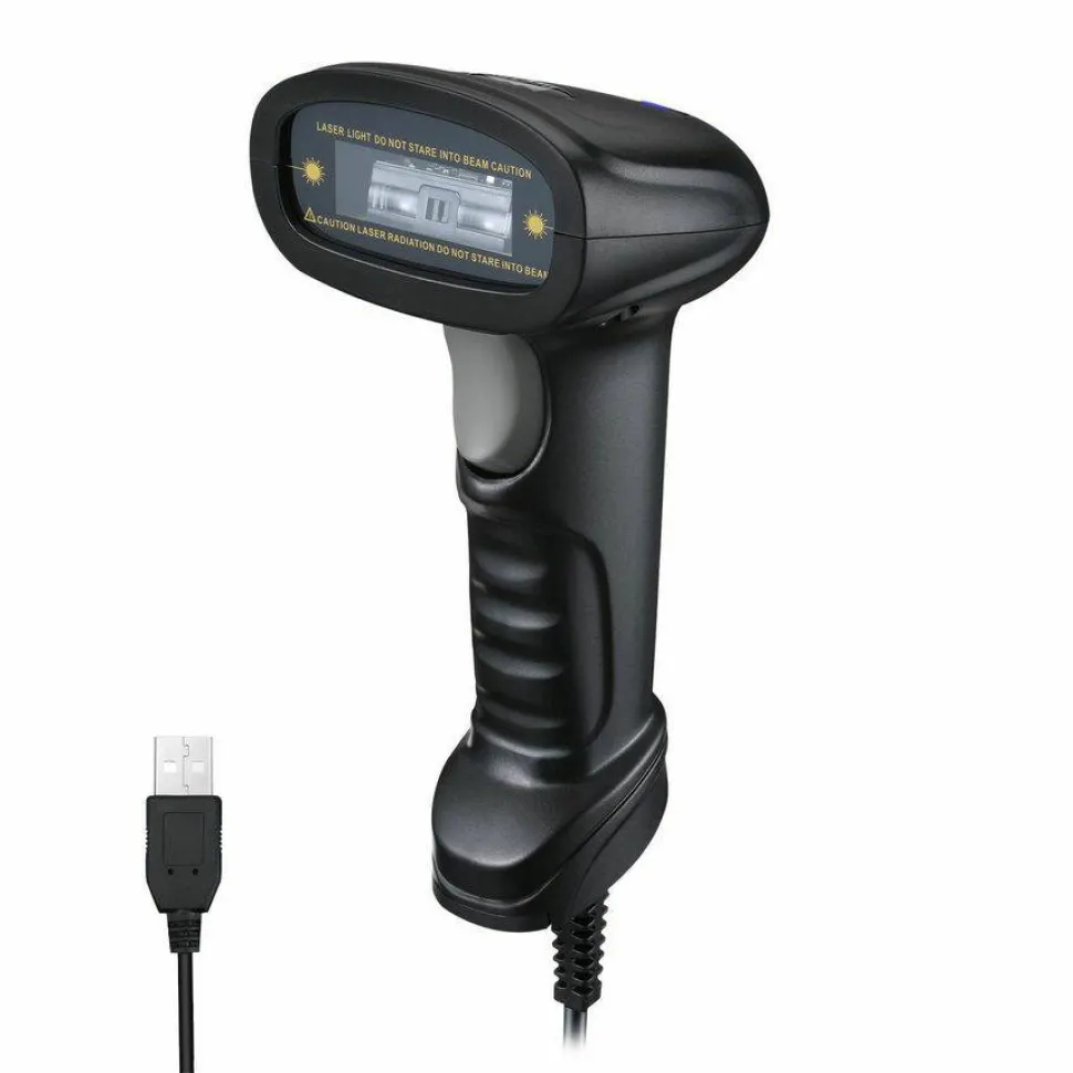 Adesso NuScan 1600U 1D Handheld CCD Barcode Scanner (USB)