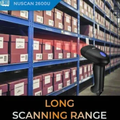 Adesso NuScan 2600U - Handheld 2D Barcode Scanner