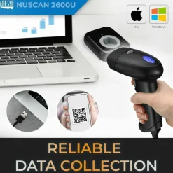 Adesso NuScan 2600U - Handheld 2D Barcode Scanner