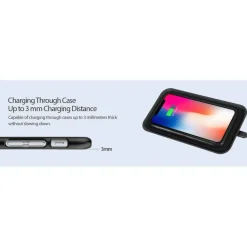 Adesso 10W Max Qi-Certified 3-Coil Wireless Charging Pad