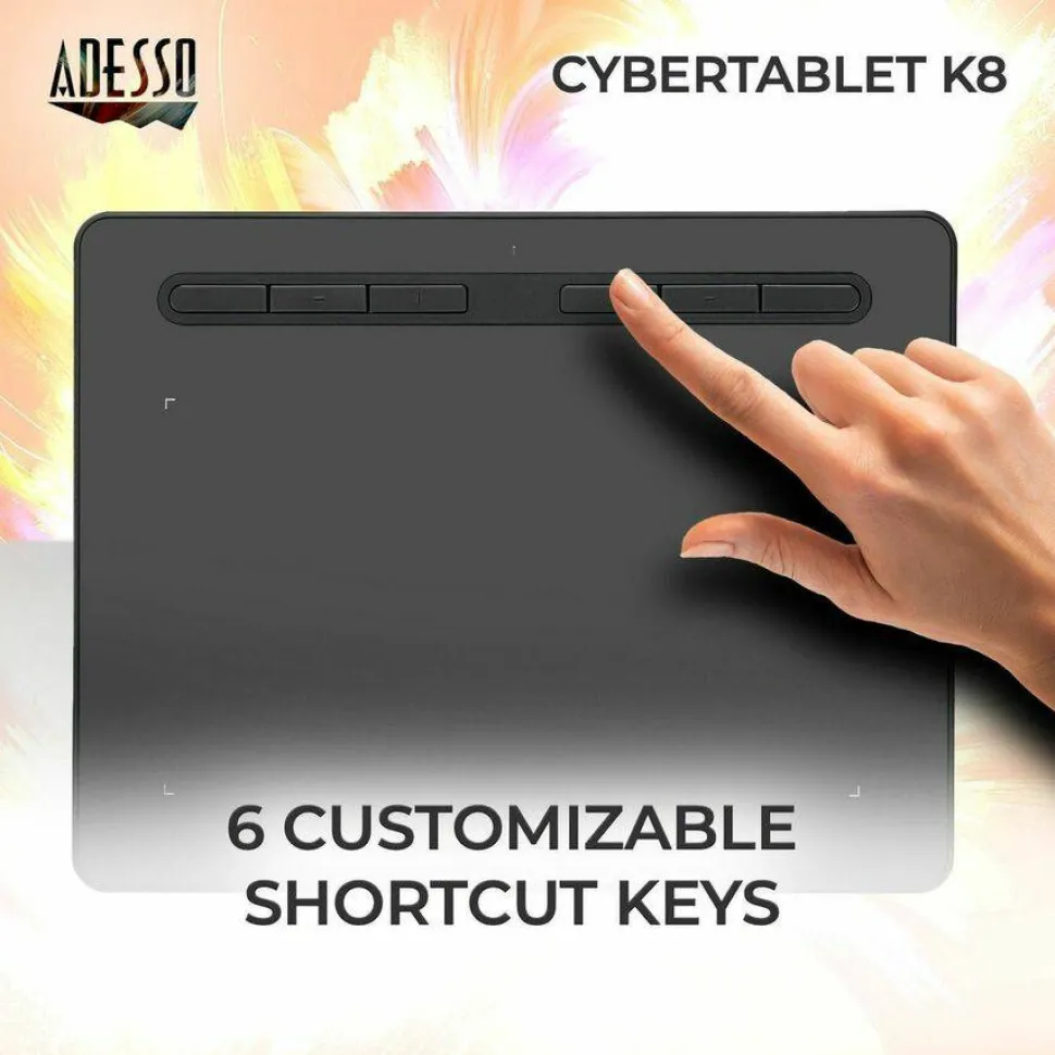 Adesso 8" x 5" Graphic Tablet